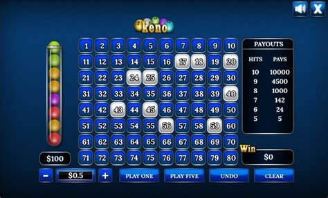 online keno for real money vegas aces